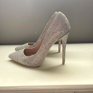 Azalea Wang Diamanté Pumps
